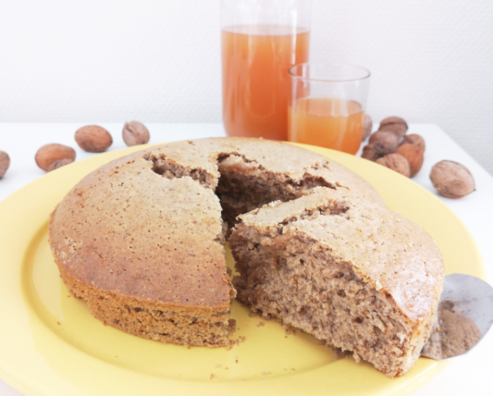 Recette Mon Gateau Aux Noix Moelleux Facile Sans Verre Mesureur